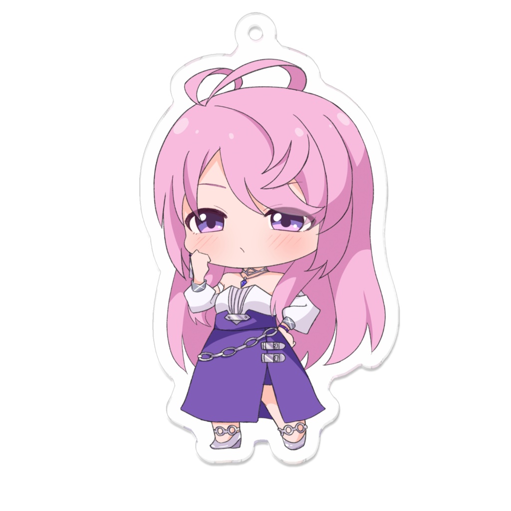 非戦闘服みにりあ アクリルキーホルダー(コーティング)