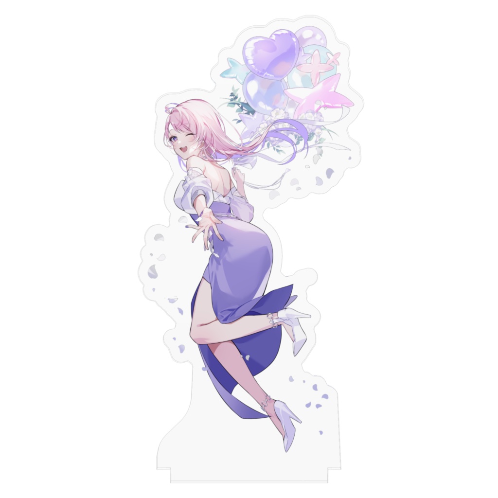 2周年記念キービジュアルアクリルフィギュア