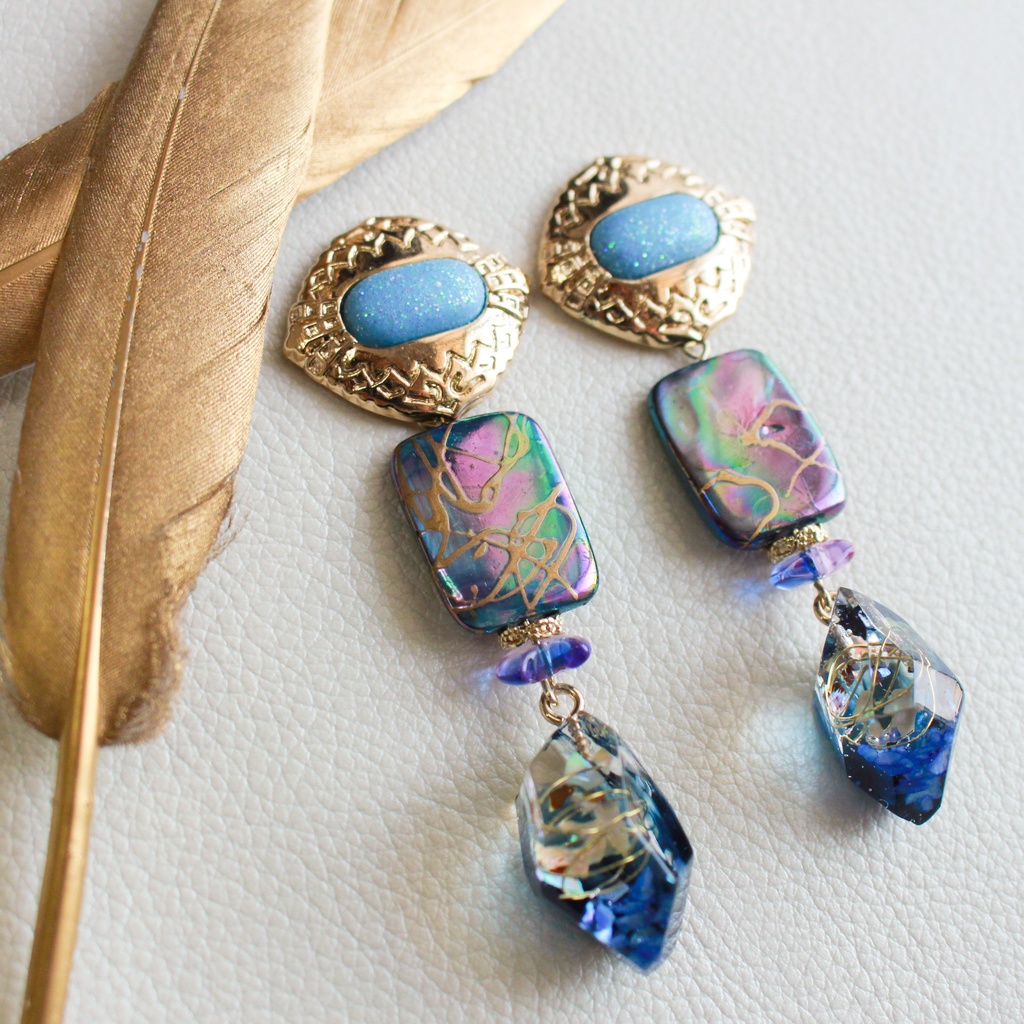 高倉晶馬イメージイヤリング「ジョバンニ」