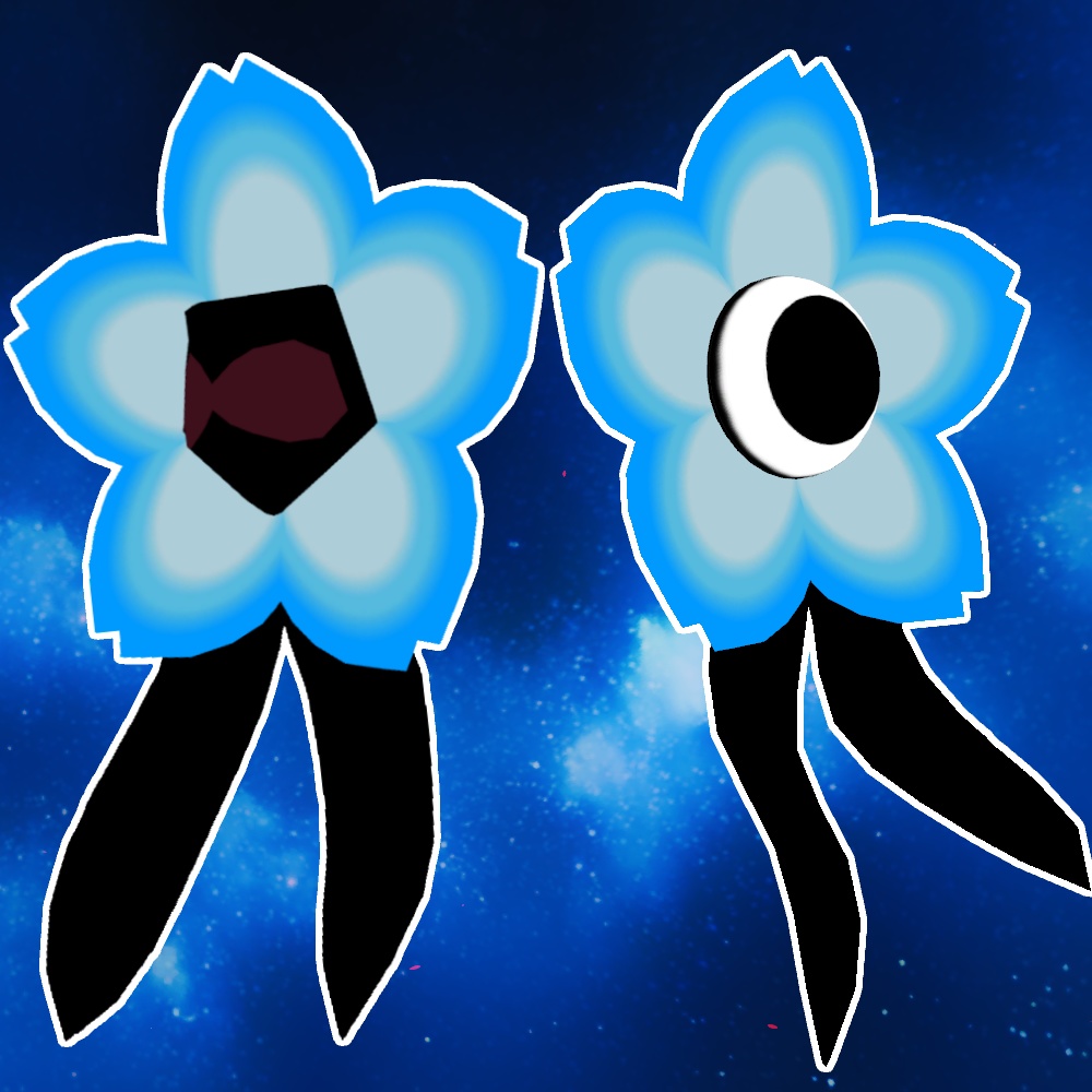 【3Dモデル】ヰ世界情緒 髪飾り -Isekaijoucho Hair Ornament-【二次創作】