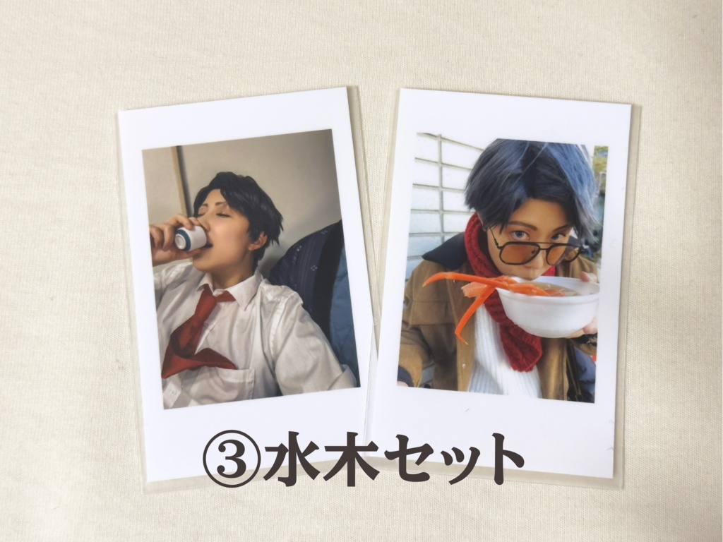【3種選べる】チェキ風カードセット