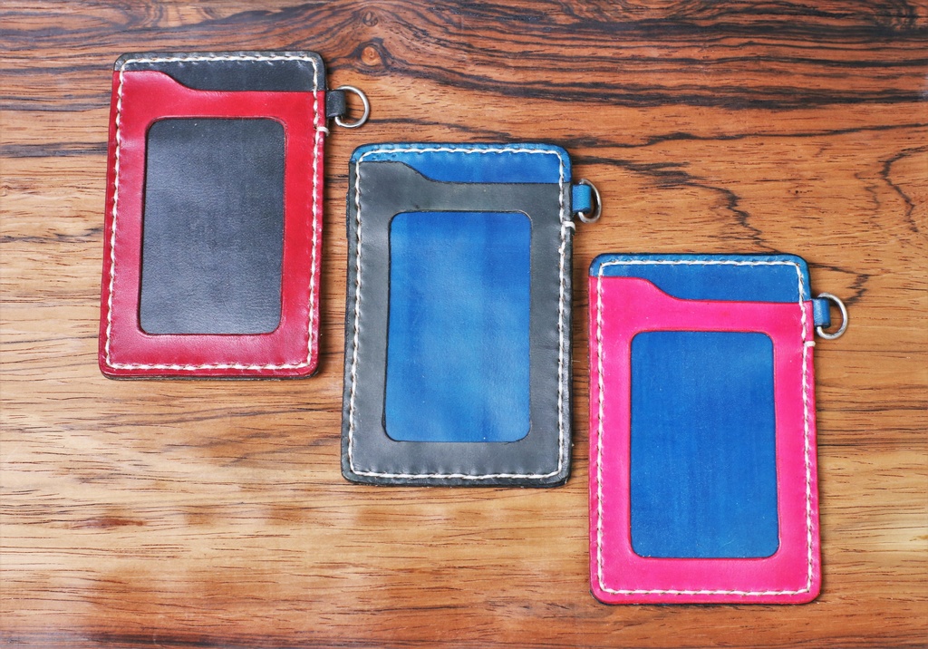 【レザークラフト入門】パスケースキット(牛革)