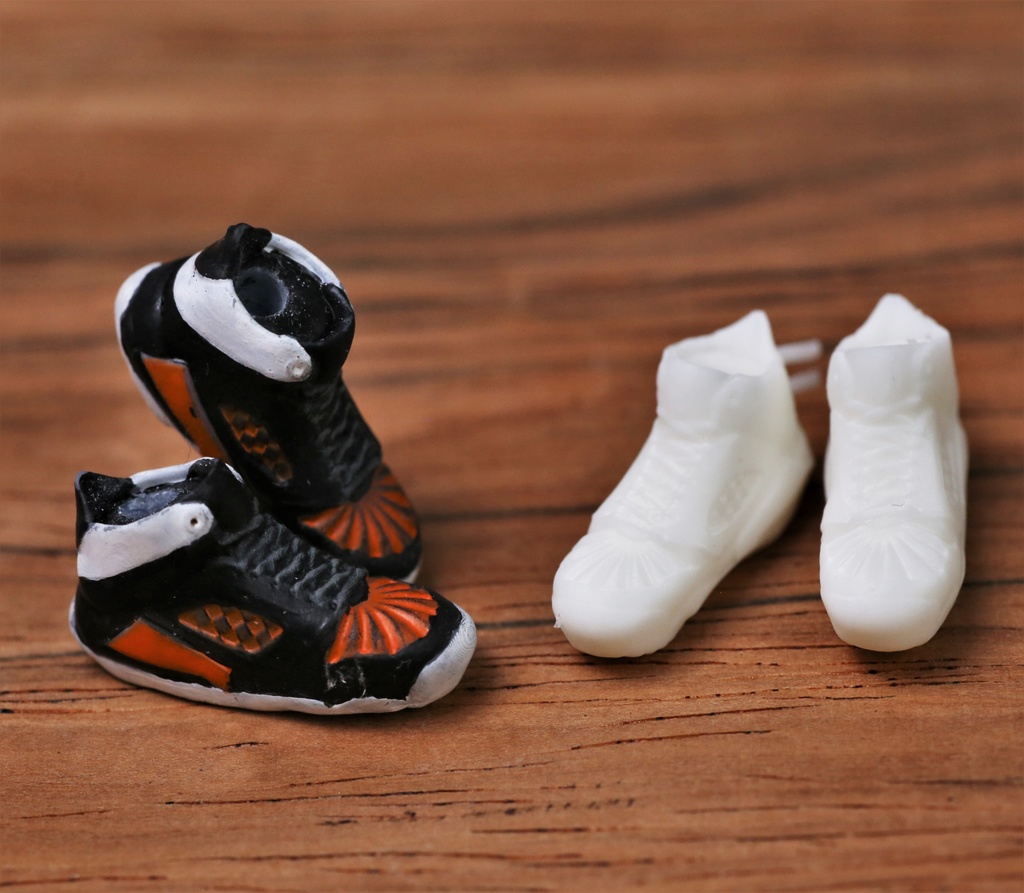 1/12 バスケットシューズ ガレージキット