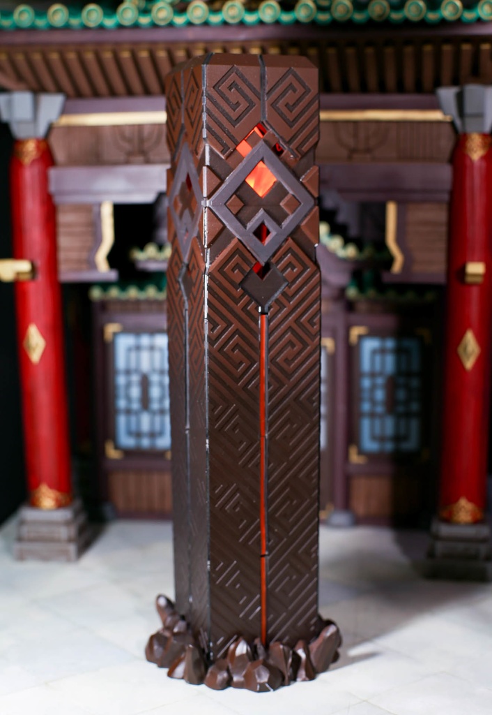 1/12 地心 (発光再現!鍾離の柱ガレージキット)