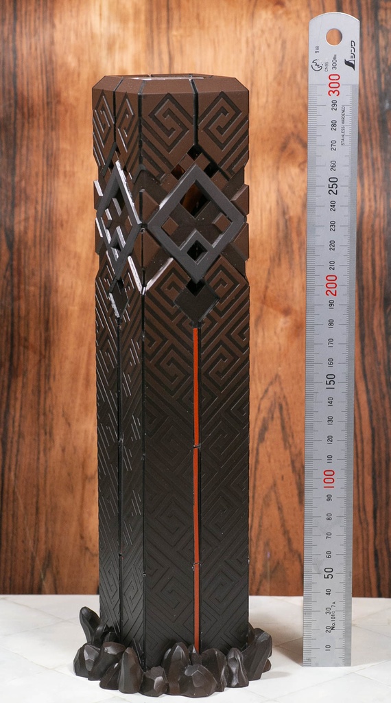 1/12 地心 (発光再現!鍾離の柱ガレージキット)