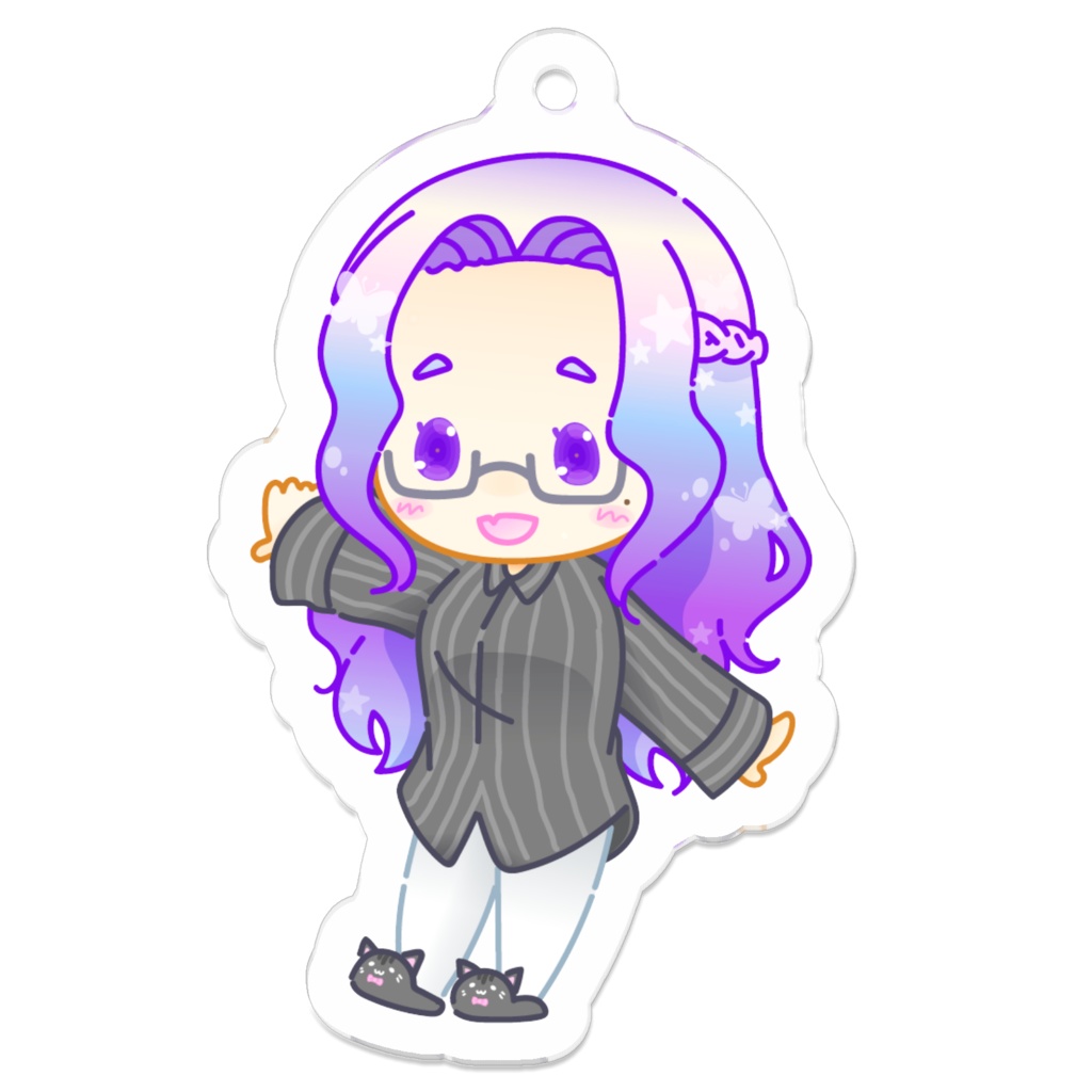 黒シャツみゃむアクキー