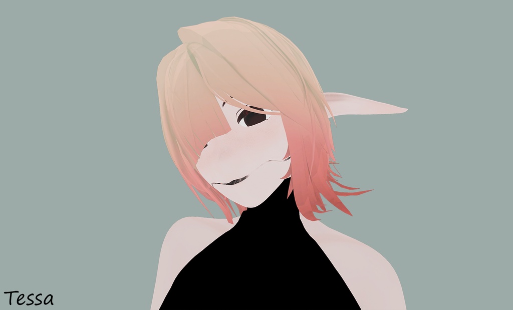 【オリジナル3Dモデル】- Tessa