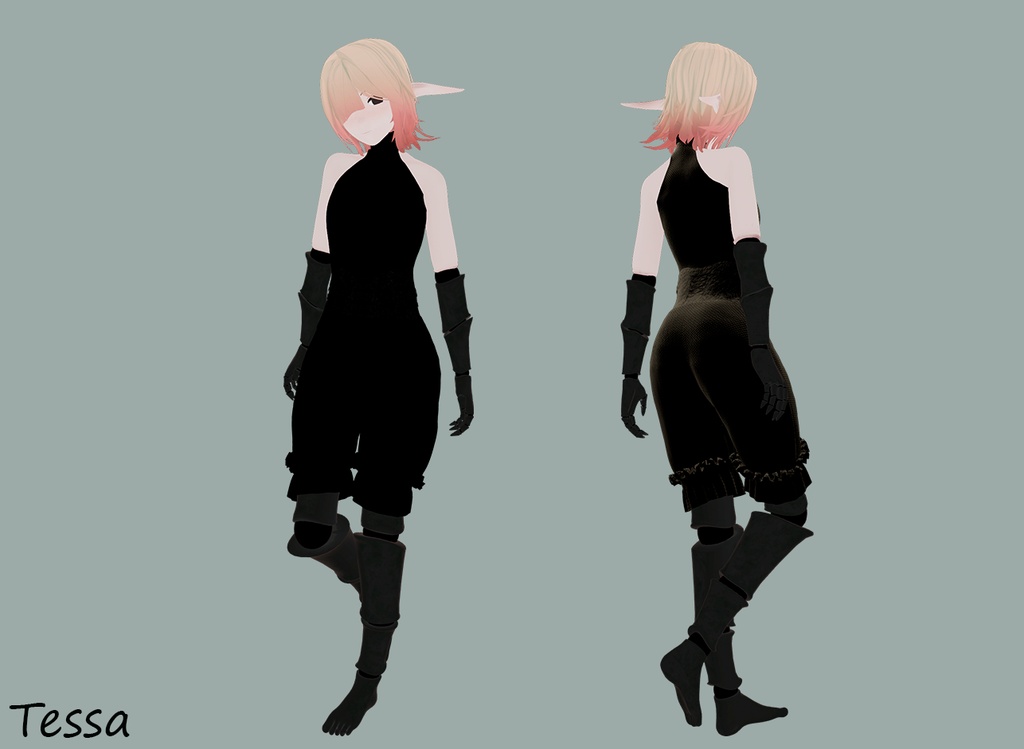 【オリジナル3Dモデル】- Tessa