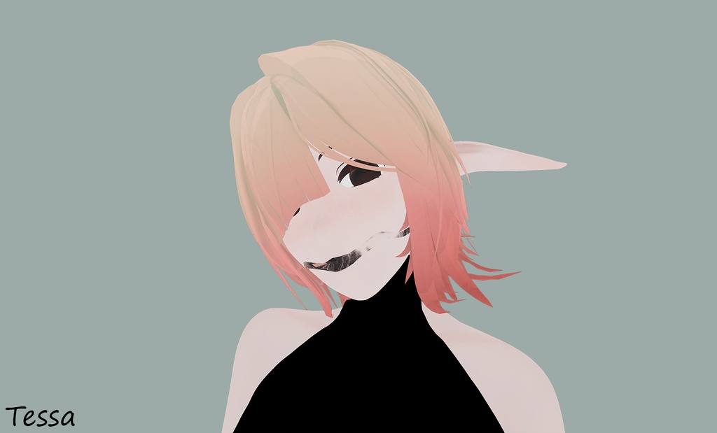 【オリジナル3Dモデル】- Tessa