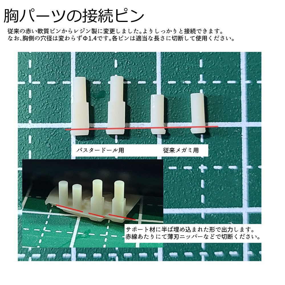 第三弾の胸パーツだけ改 セット