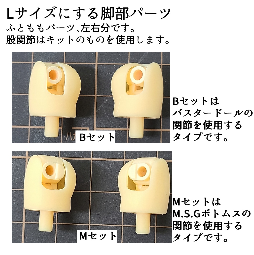 Block2-MをLサイズにするアレコレ