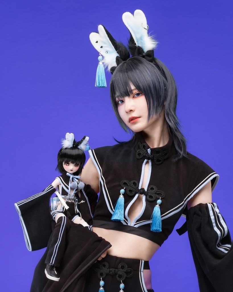 M企画コラボ干支兎耳ブラック