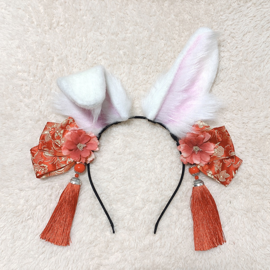 M企画コラボ干支兎耳ホワイト