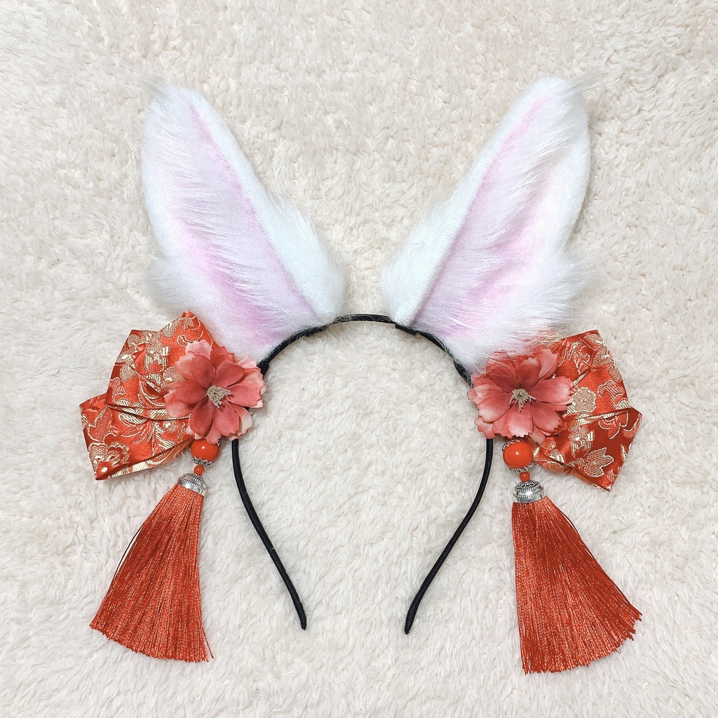 M企画コラボ干支兎耳ホワイト