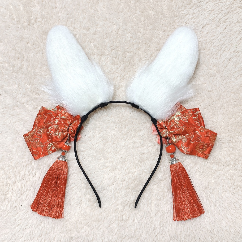 M企画コラボ干支兎耳ホワイト