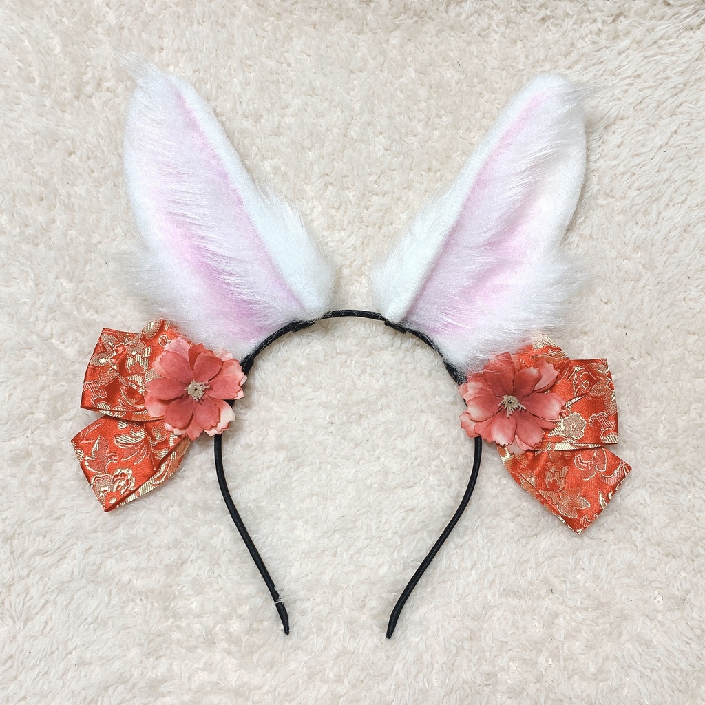 M企画コラボ干支兎耳ホワイト