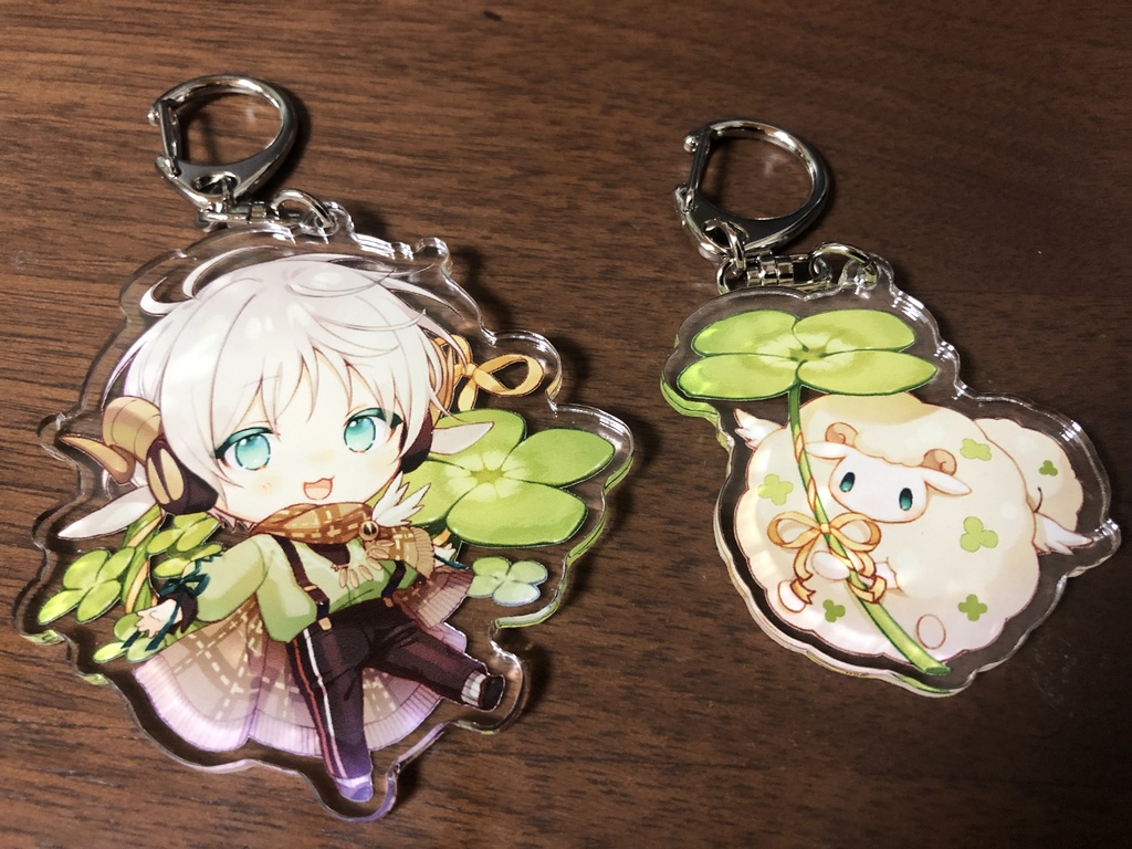 【再販版】羽山太洋 アクリルキーホルダー(おまけボイス付)