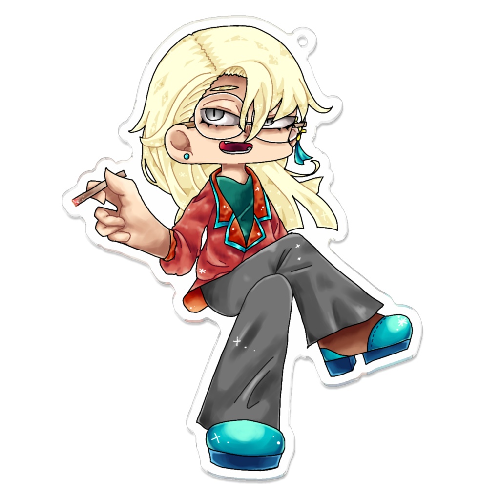 おじさんアクキー