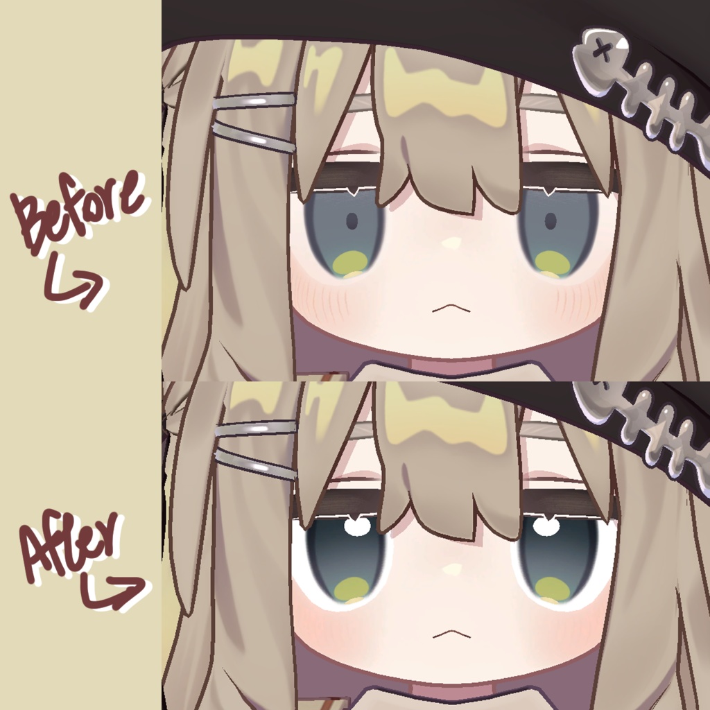 キプフェル Kipfel 目テクスチャ Eyes Texture