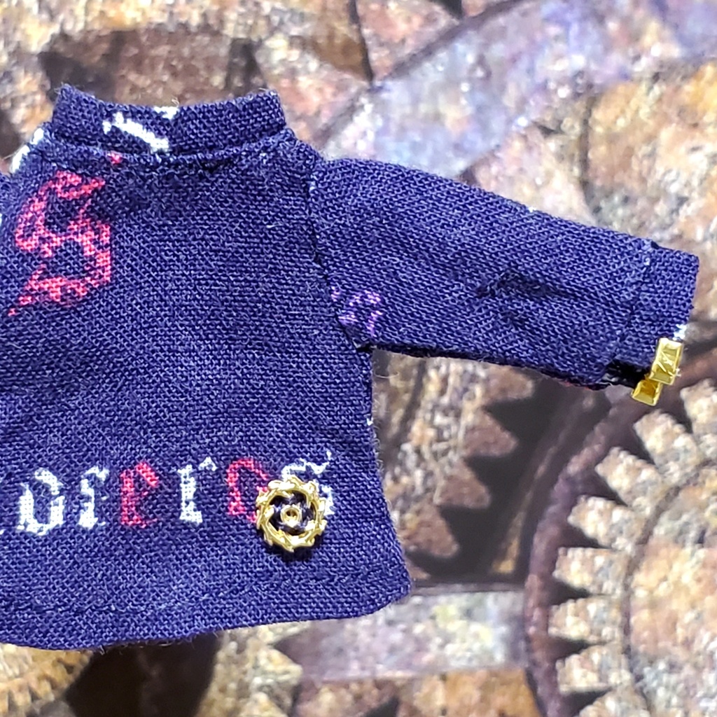 🐺ゴシックスタンドカラーシャツ⚙️
