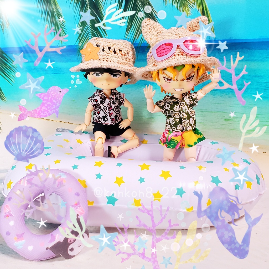 🌺ペイズリーアロハシャツ🐬ねんどろ向け