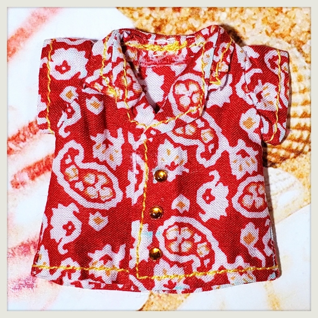 🌺ペイズリーアロハシャツ🐬ねんどろ向け