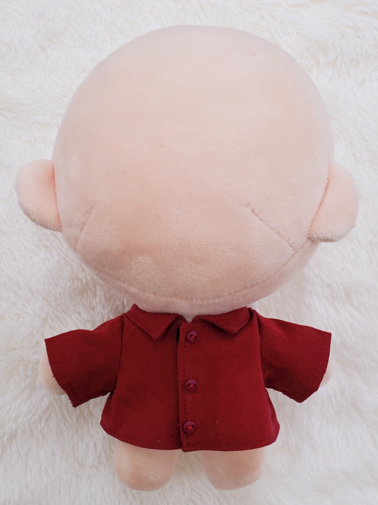 ❄️冬色無地シャツ👔 推しぬい15~17cm向け