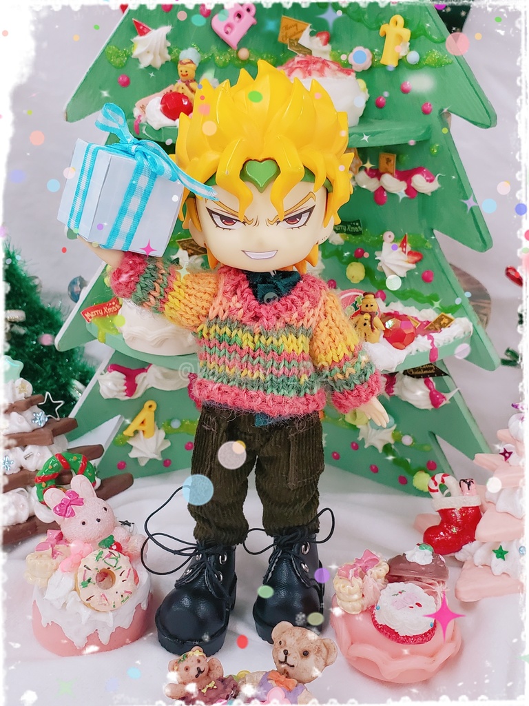 🍁段染め風Vネックセーター⛄ 1/12サイズ