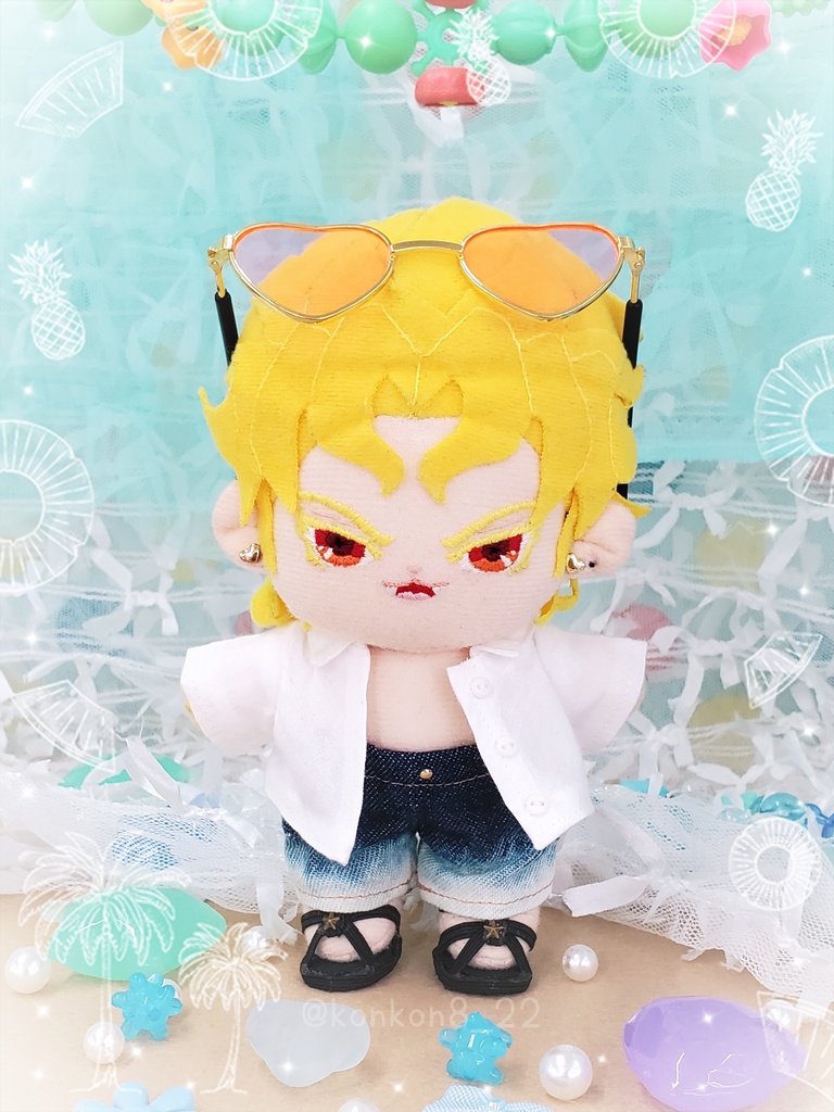 ⭐️ゴム紐サンダル👡推しぬい15cm~17cm向け (都度補充中)