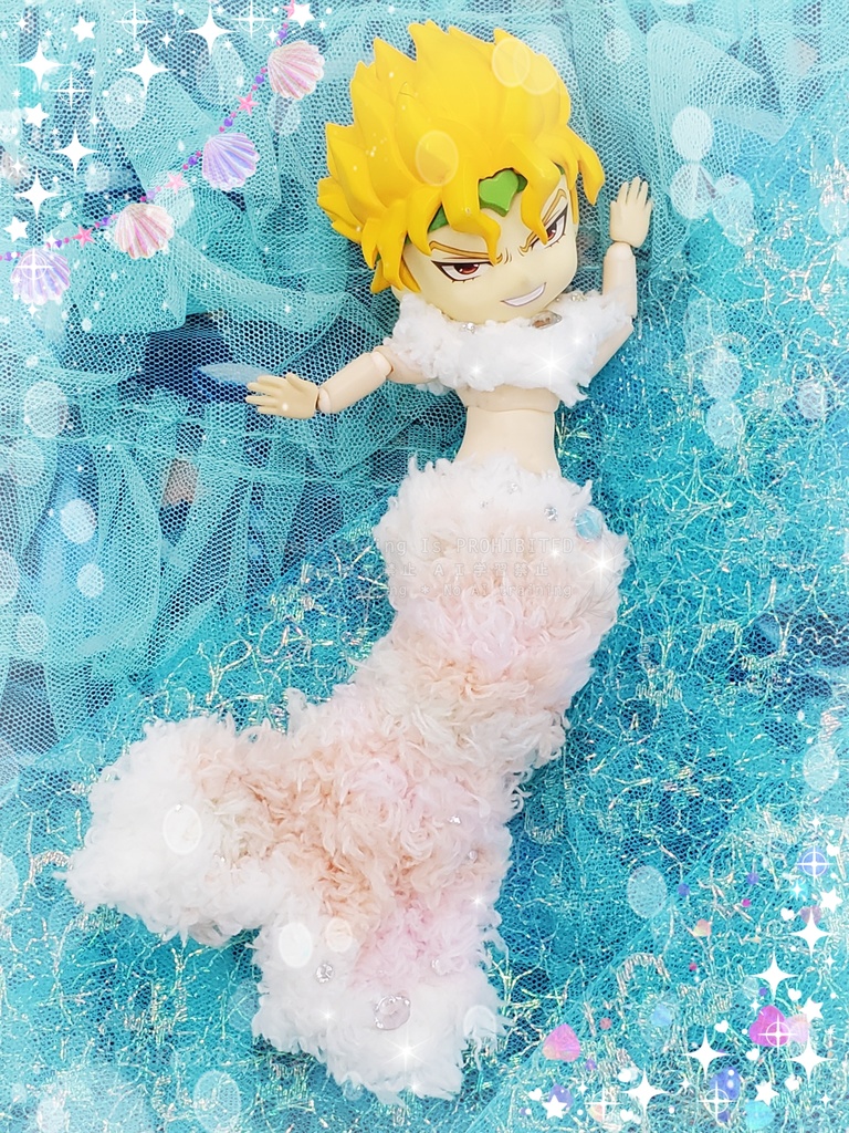 🧜♂️マーメイド🫧ブランケット🪸1/12サイズ