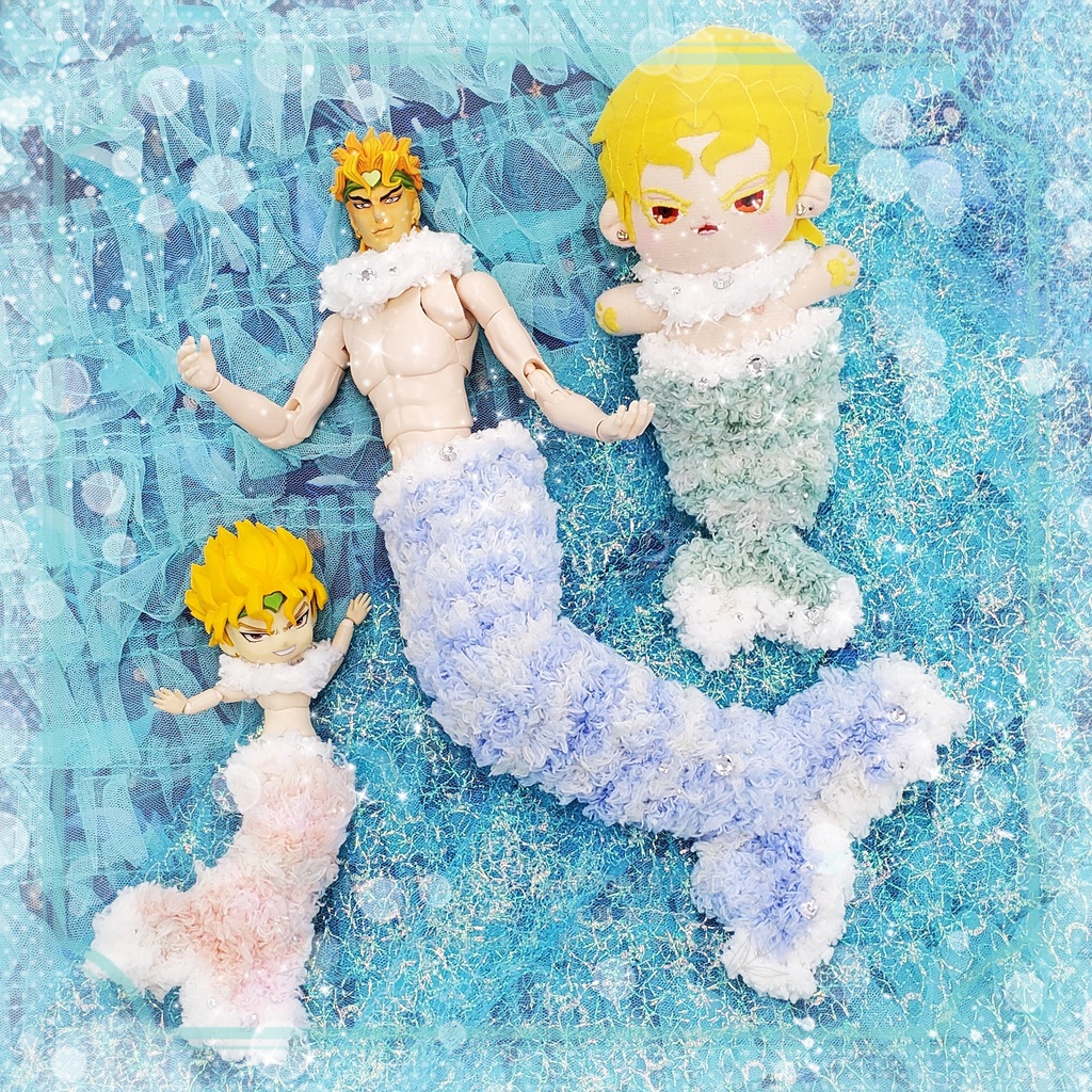 🧜♂️マーメイド🫧ブランケット🪸1/12サイズ