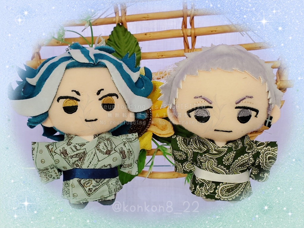 【約10cmぬい】👘浴衣&甚平🎆(東リべぬい等)