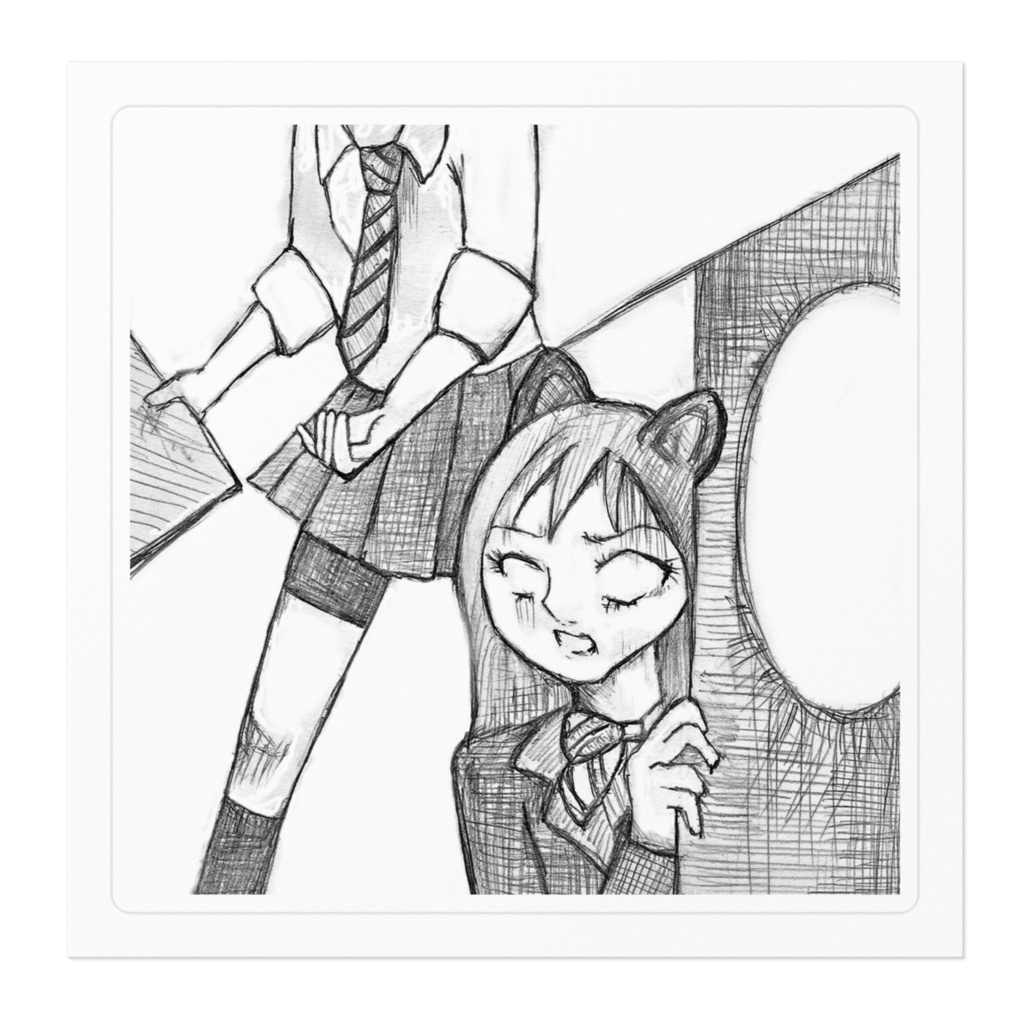 計一「…おそろしい子!」ステッカー