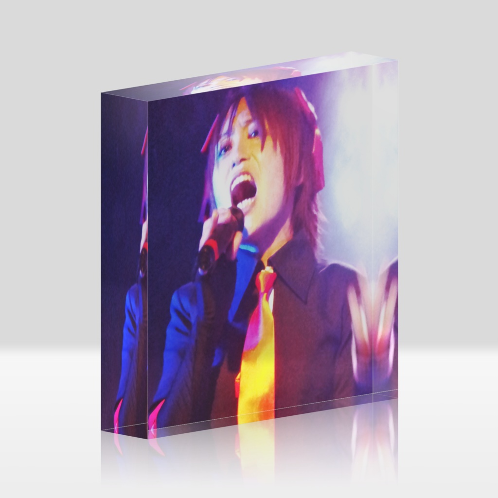 計一 アーティスト写真 アクリルブロック