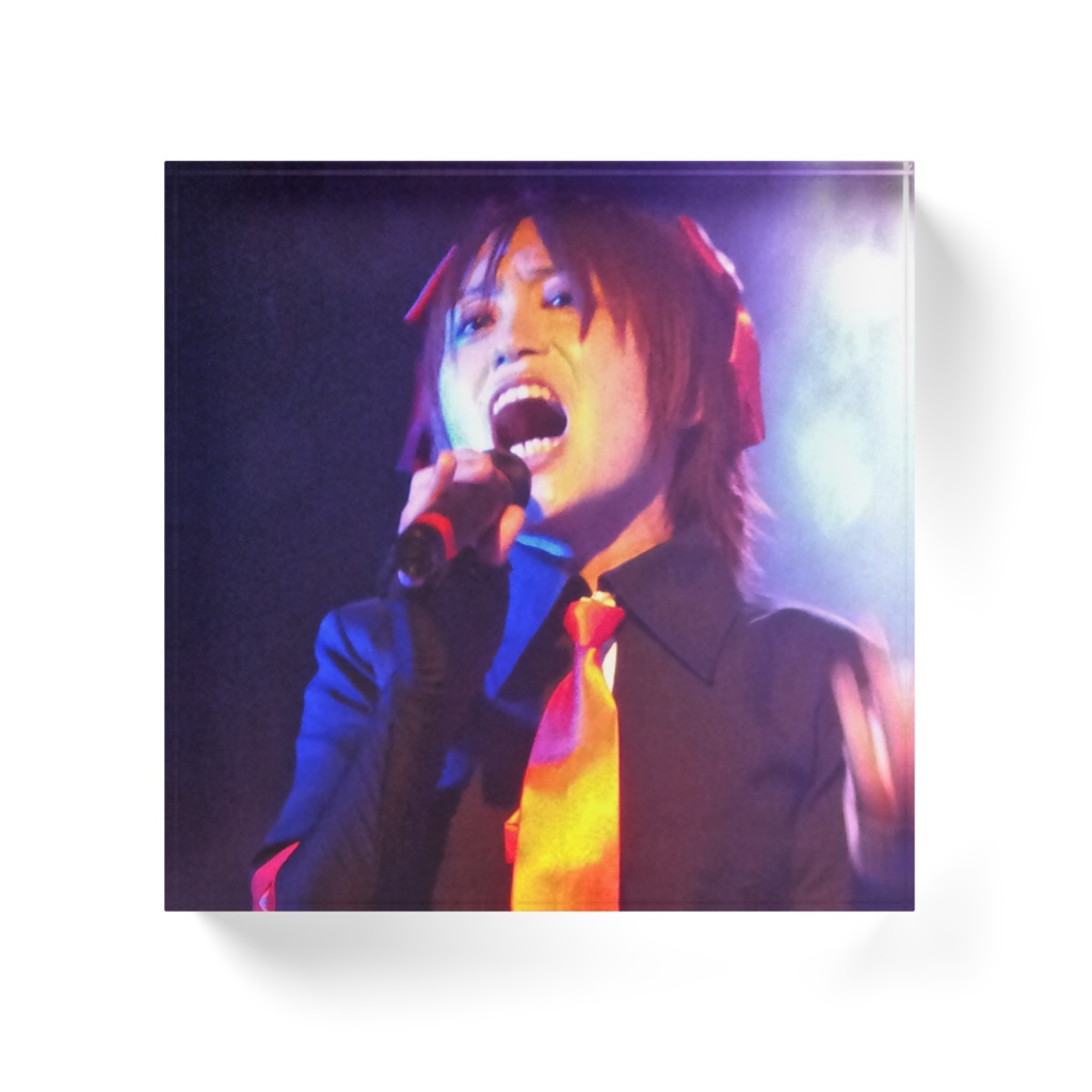 計一 アーティスト写真 アクリルブロック