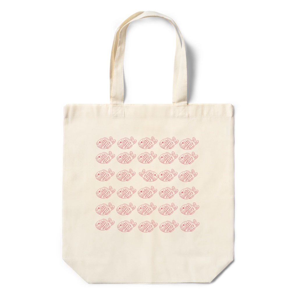 たいやきの中心で愛を叫ぶエコバッグ