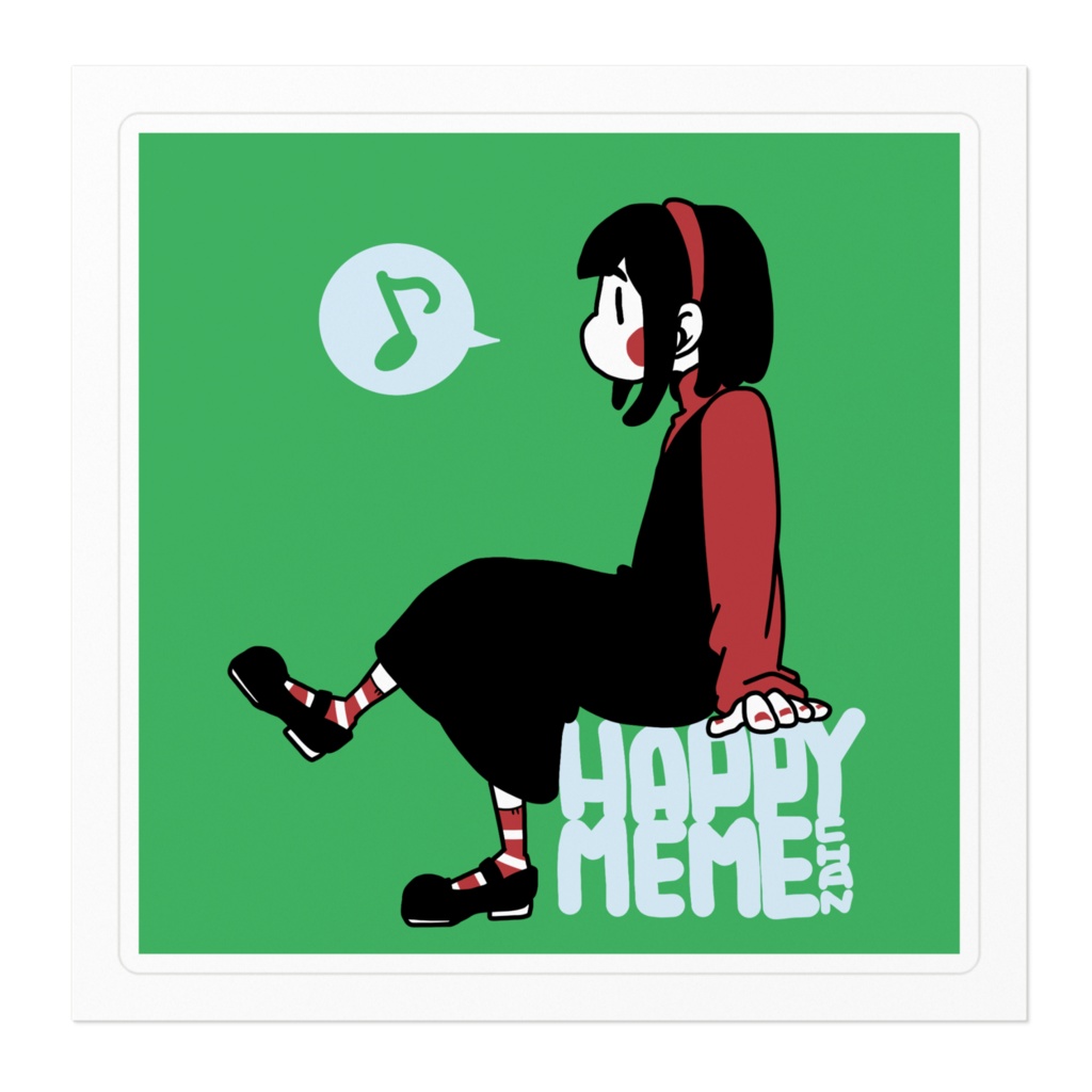 りんごいろステッカー