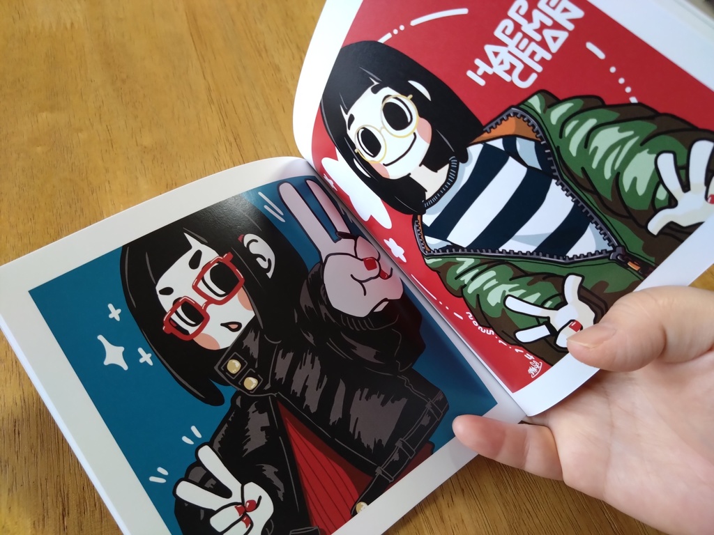 【イラスト集】#HAPPY MEME CHAN ILLUSTRATION COMPILATION