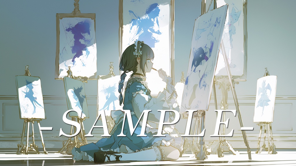 ゴシックガール イラストセット Vol.1