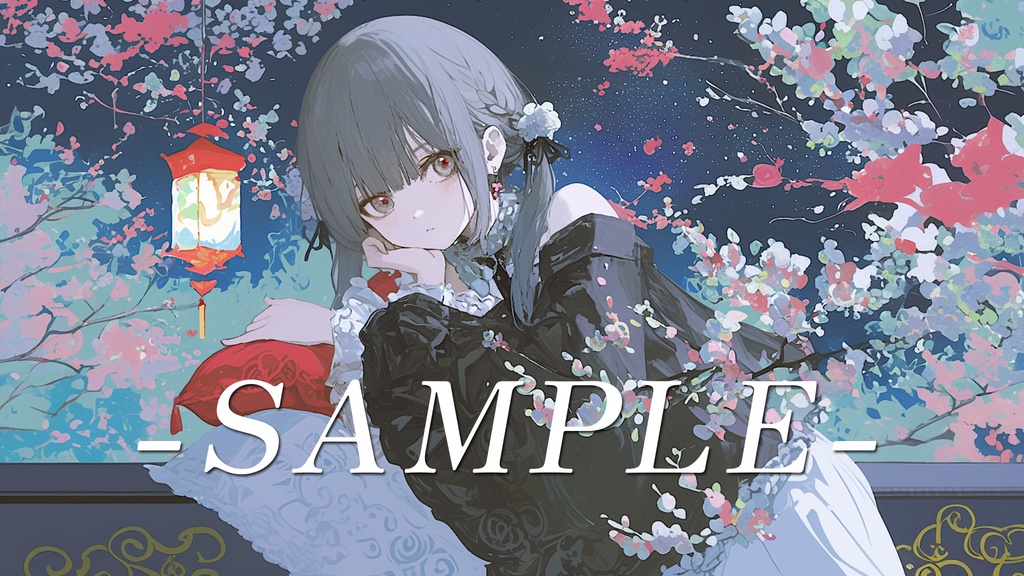 ゴシックガール イラストセット Vol.1