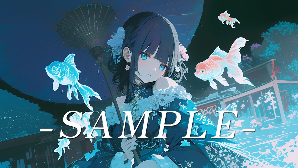 ゴシックガール イラストセット Vol.1