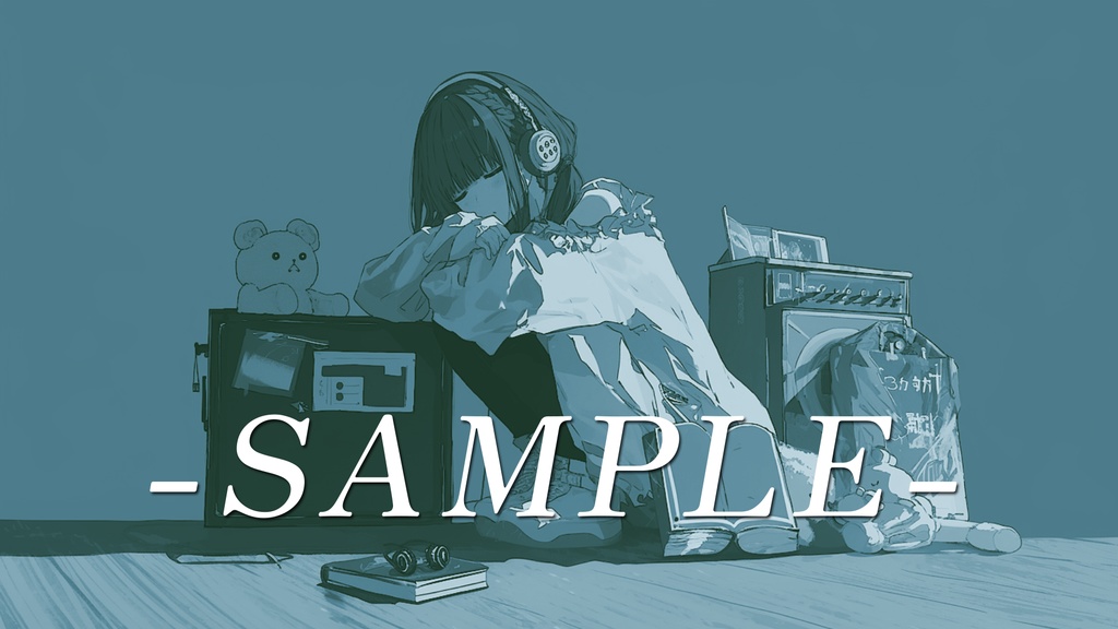 ゴシックガール イラストセット Vol.1