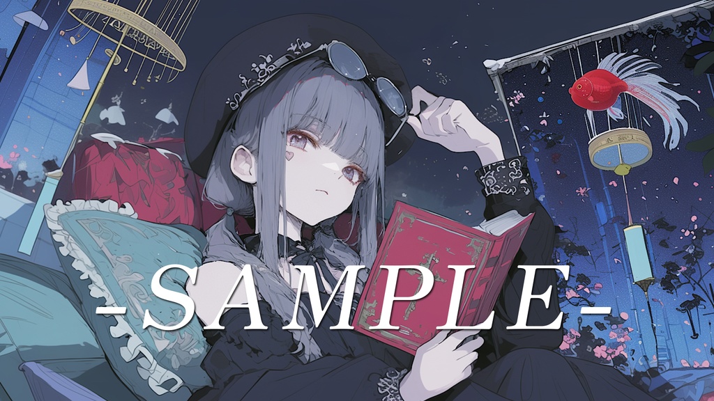 ゴシックガール イラストセット Vol.2