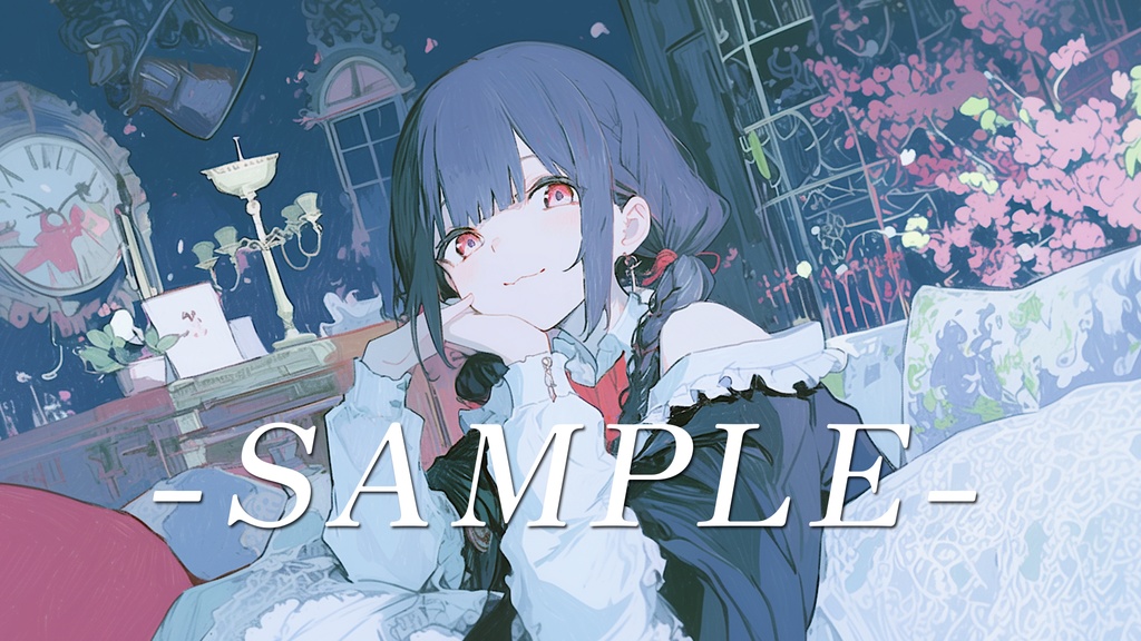 ゴシックガール イラストセット Vol.2