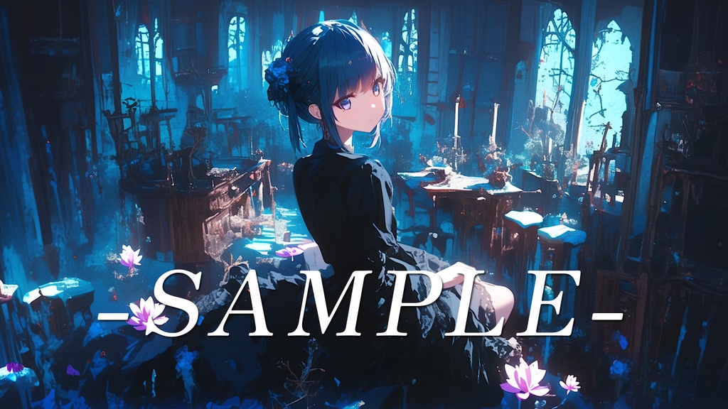 ゴシックガール イラストセット Vol.3