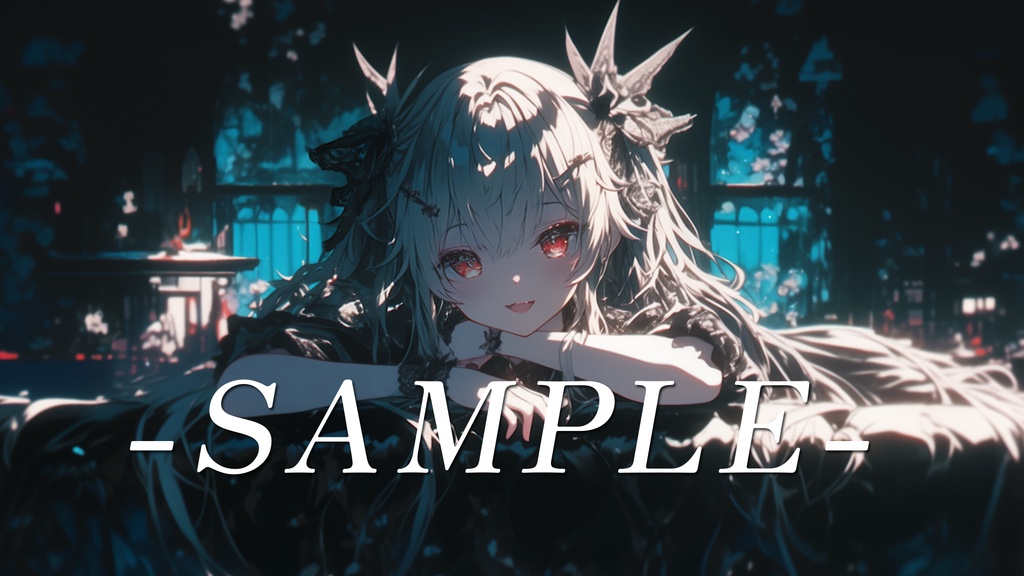 ゴシックガール イラストセット Vol.4