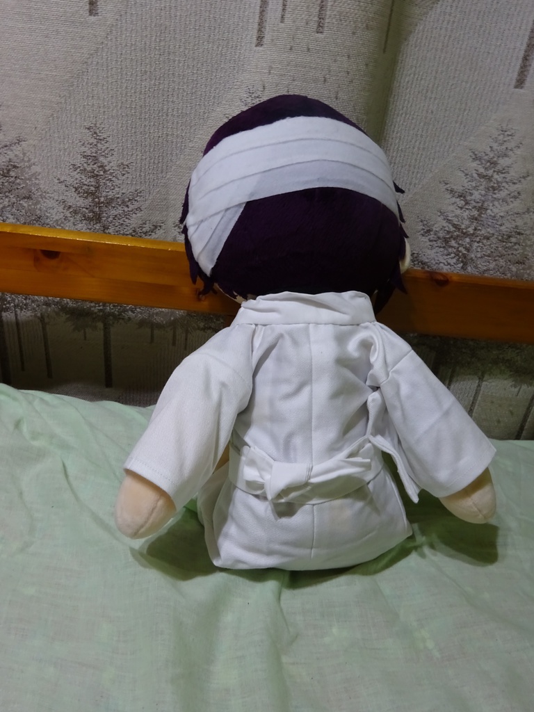 銀魂 くったりちゃん用 襦袢(白)