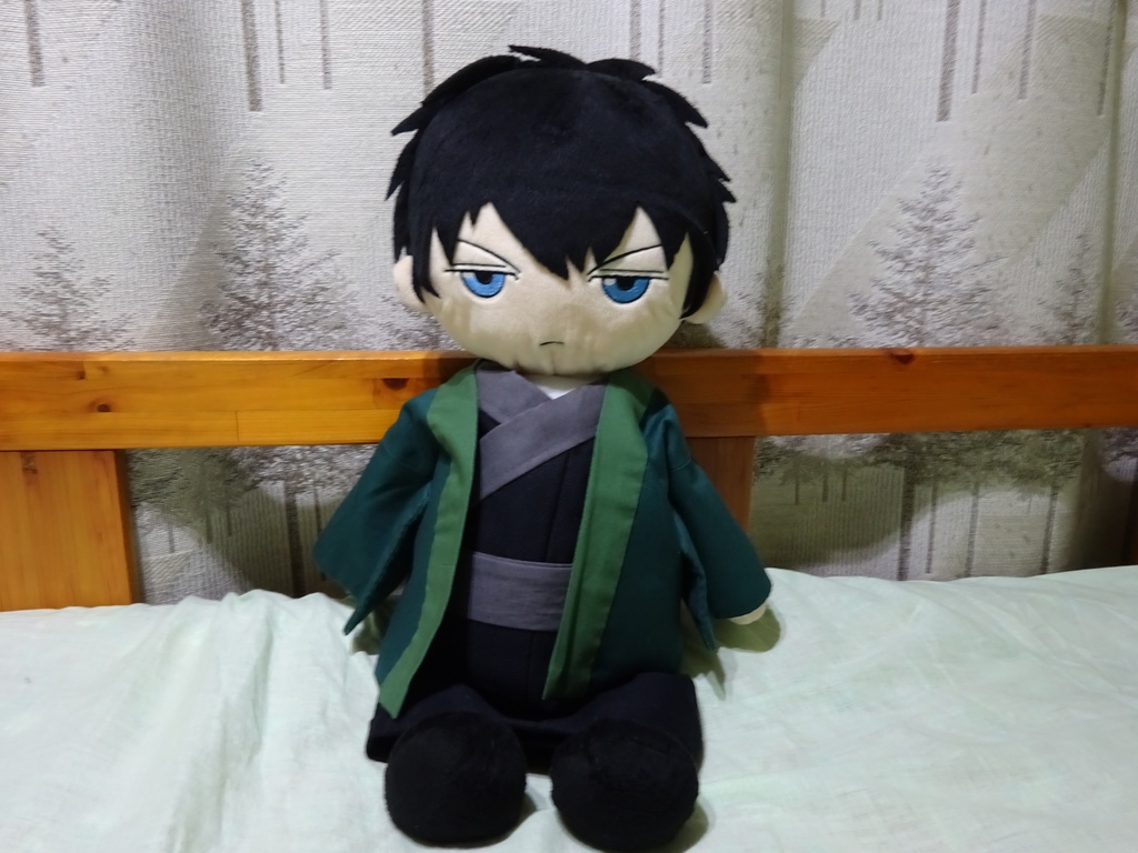 銀魂 くったりちゃん用 羽織(紺)