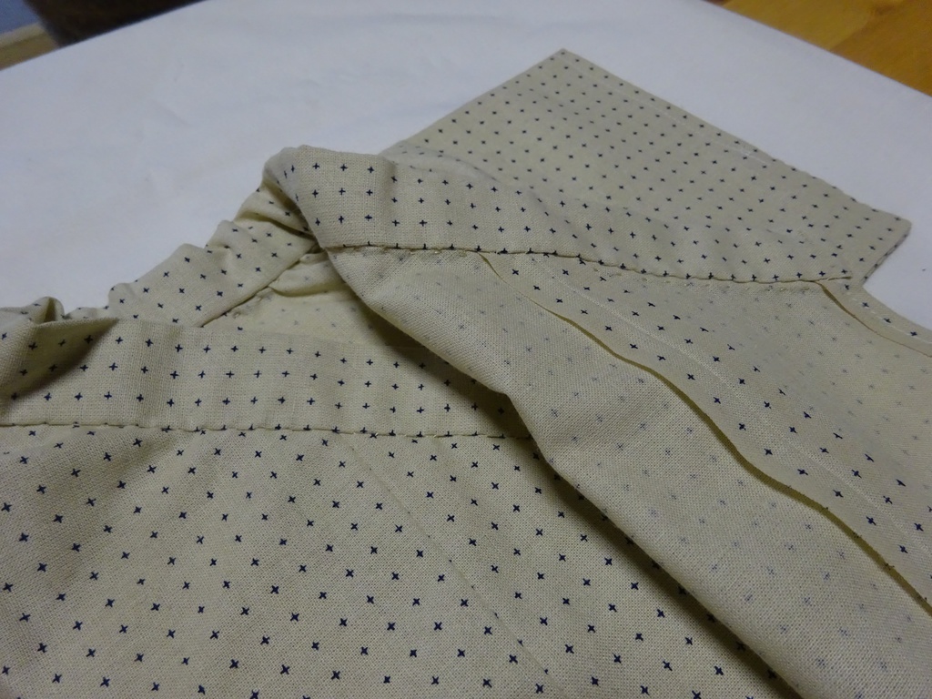 銀魂 くったりちゃん用 浴衣(絣模様)