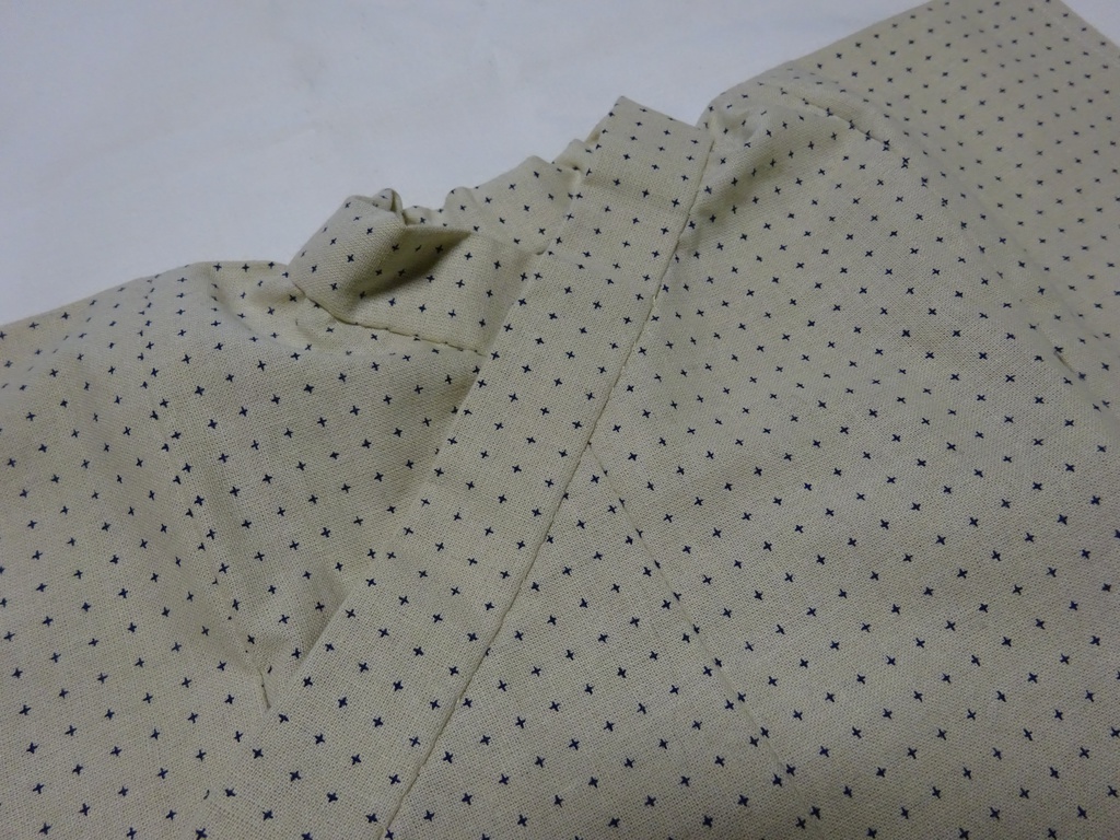 銀魂 くったりちゃん用 浴衣(絣模様)